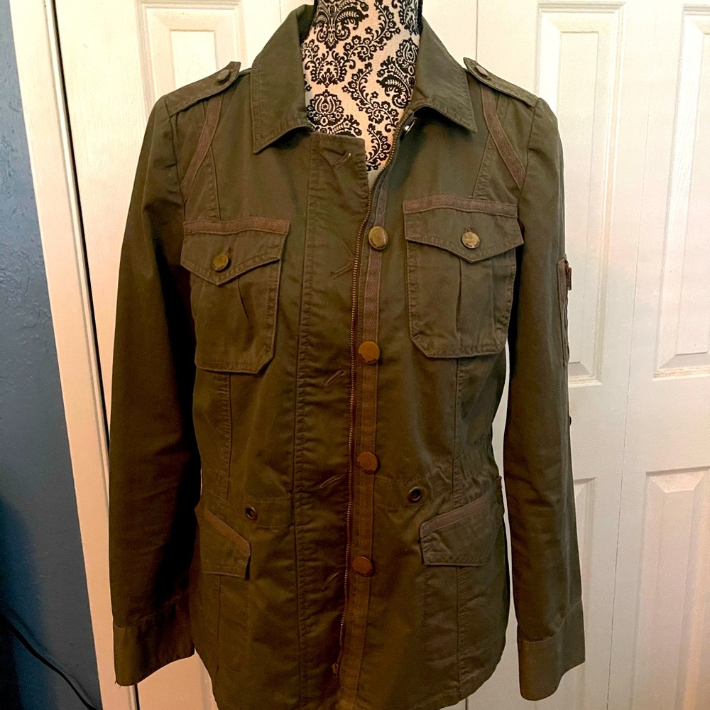 DKNY Military Style Jacket